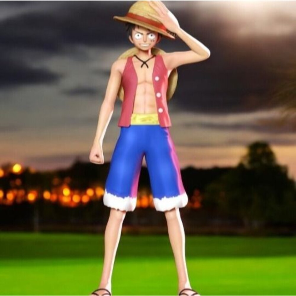 One piece Straw Hat Luffy Large statue ready to paint